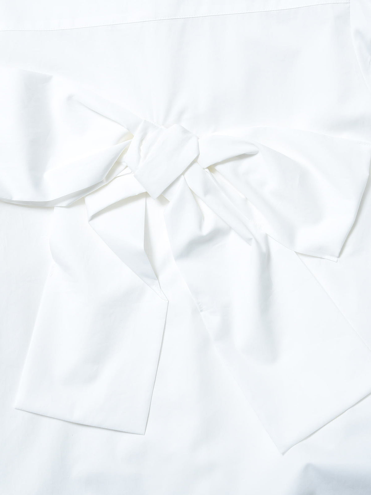 バックリボン ドレスシャツ