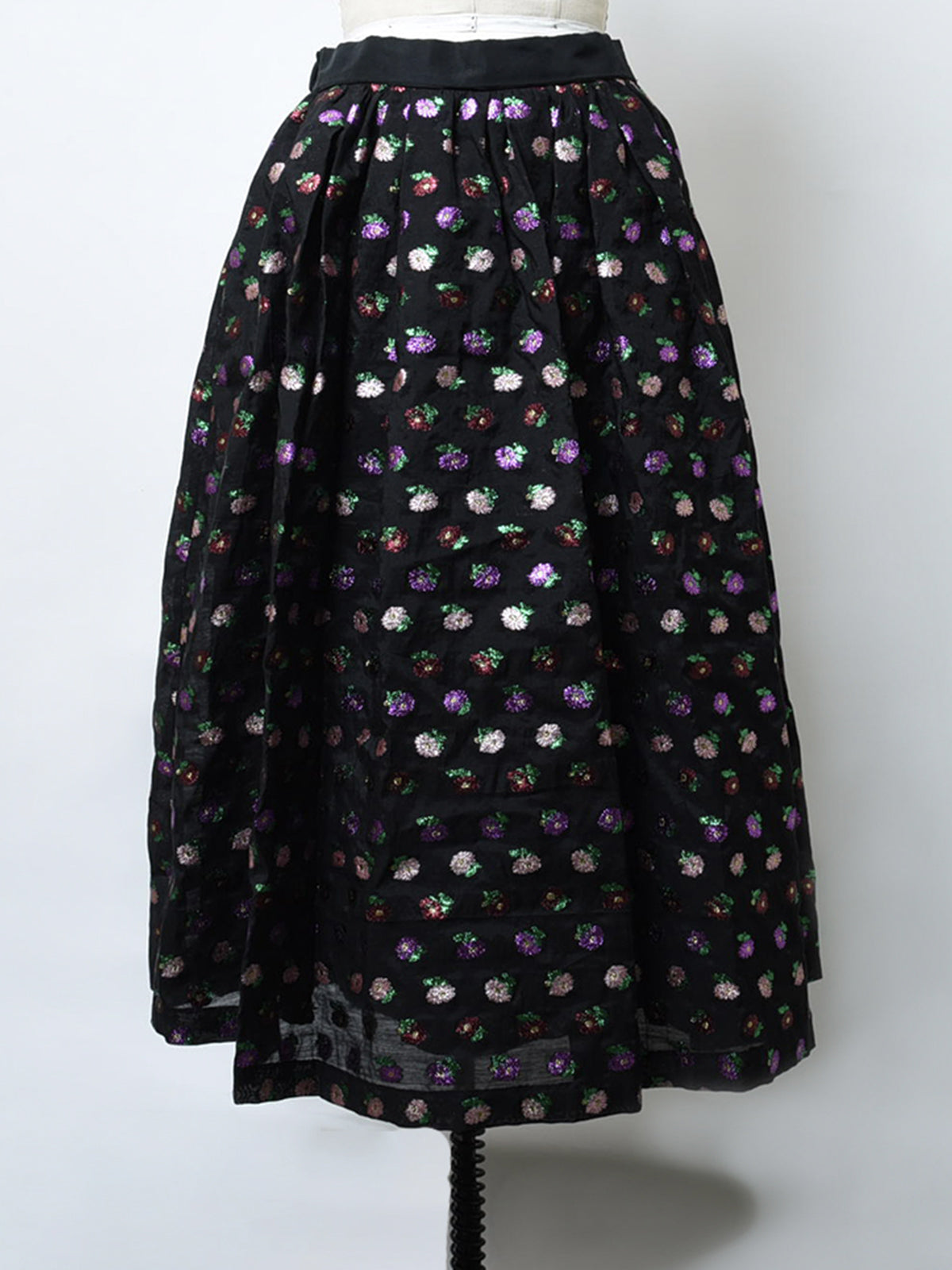Kaon & COZ Embroidered Skirt