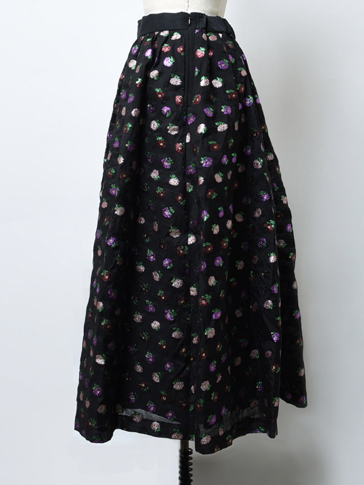 Kaon & COZ Embroidered Skirt
