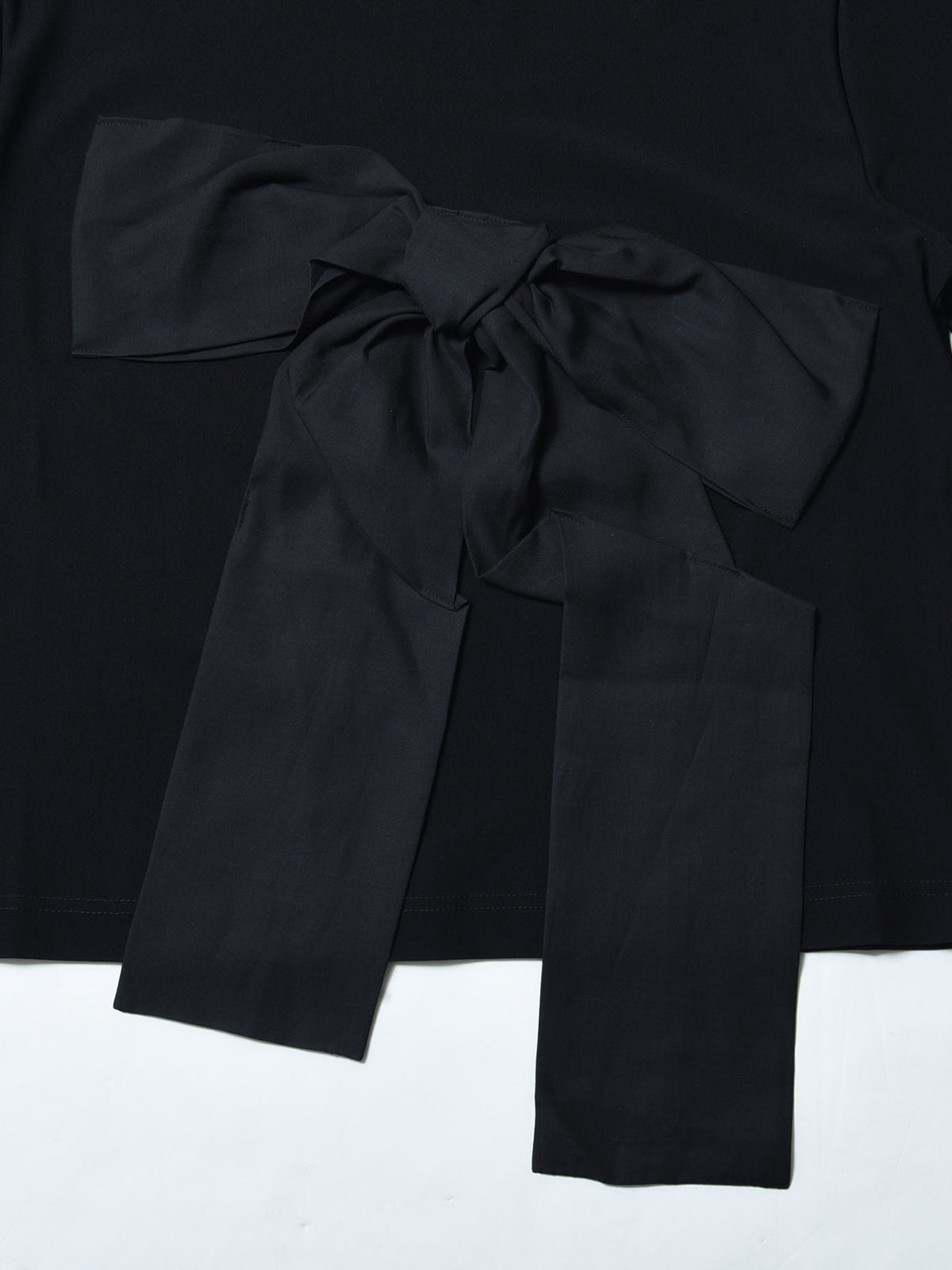 フロントリボン デザインカットソー