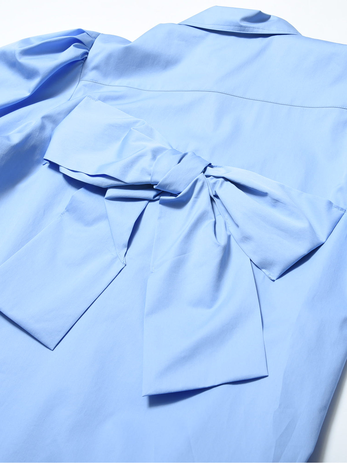 バックリボン ドレスシャツ