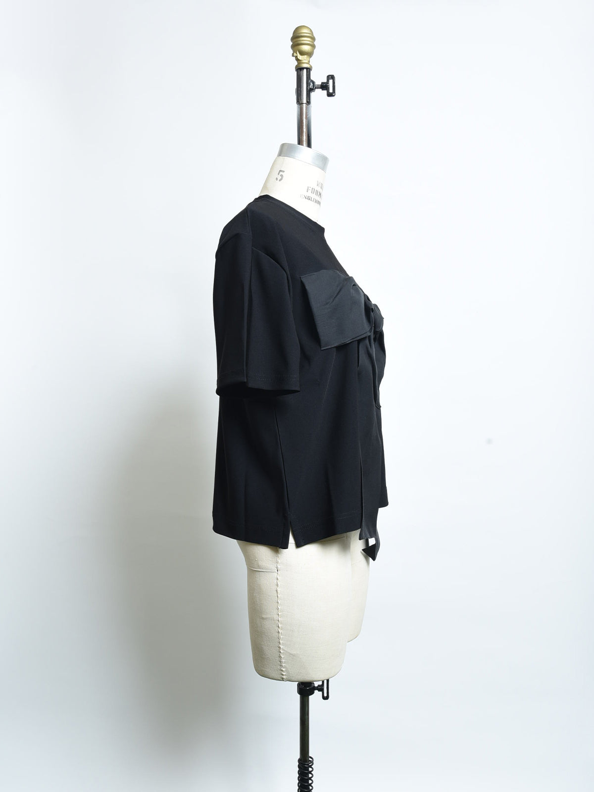 フロントリボン デザインカットソー