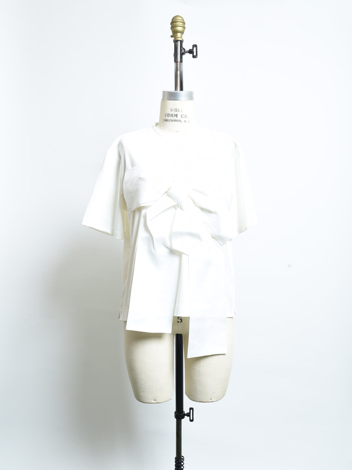 フロントリボン デザインカットソー