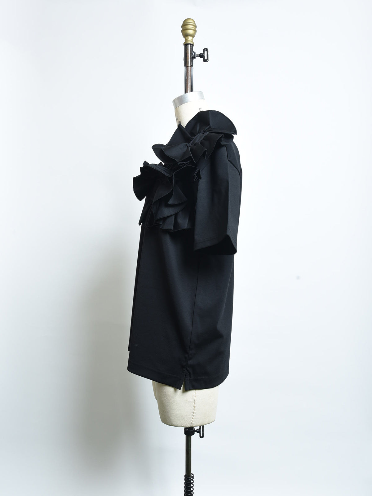 フラワーコサージュ カットソー