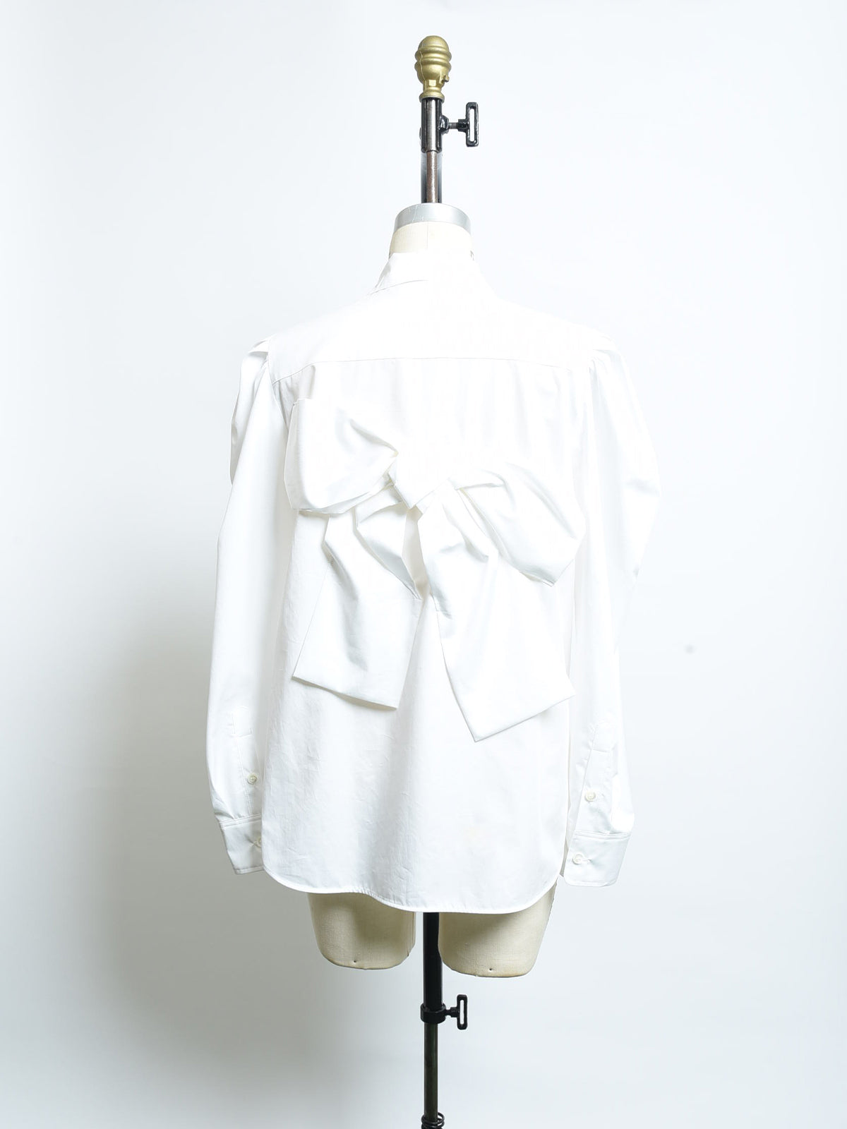 バックリボン ドレスシャツ